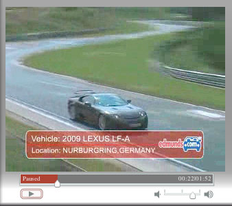 Lexus LF-A Video