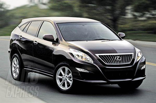 2009 Lexus RX Sketch